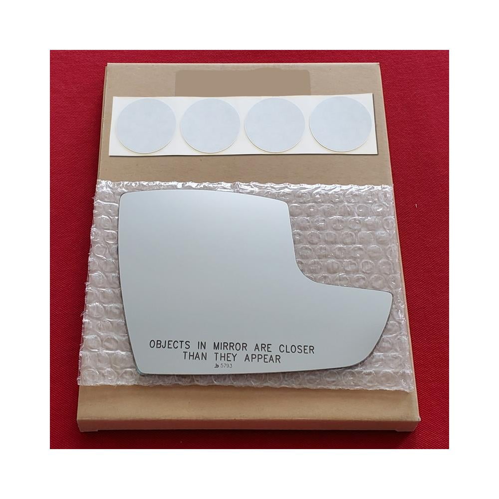 Mirror Glass + Adhesive For 18-19 Ford Ecosport Passenger Side Replacement
