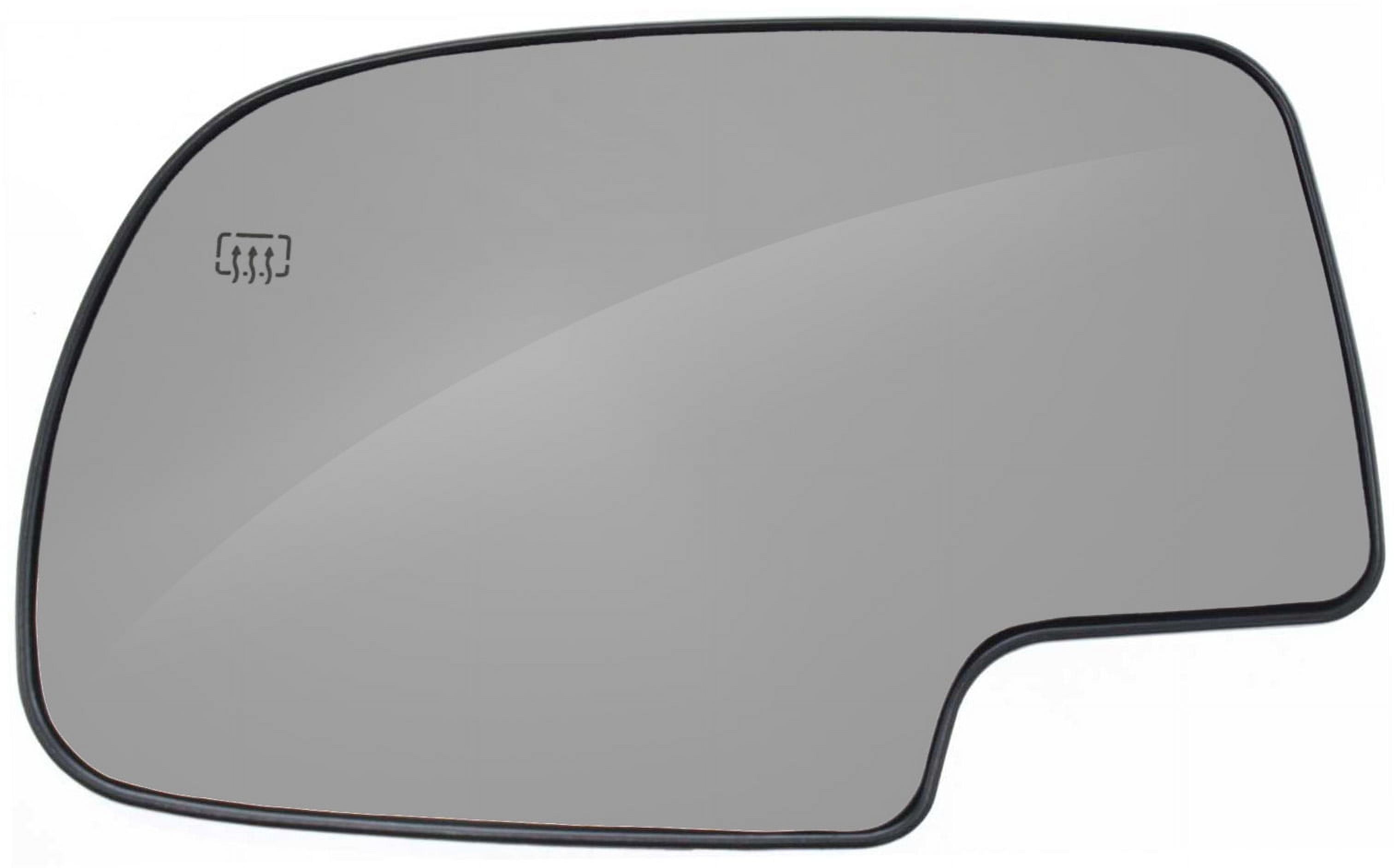 Mirror Glass Compatible With 2000, 2002-2006 Cadillac Escalade 2007 Chevrolet Silverado 1500 Classic Left Driver Side Heated Kool-Vue