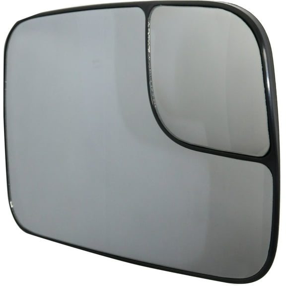 Mirror Glass Compatible With 2005-2009 Dodge Ram 3500 2500 Right Passenger Side w/ Blind Spot Corner Kool-Vue