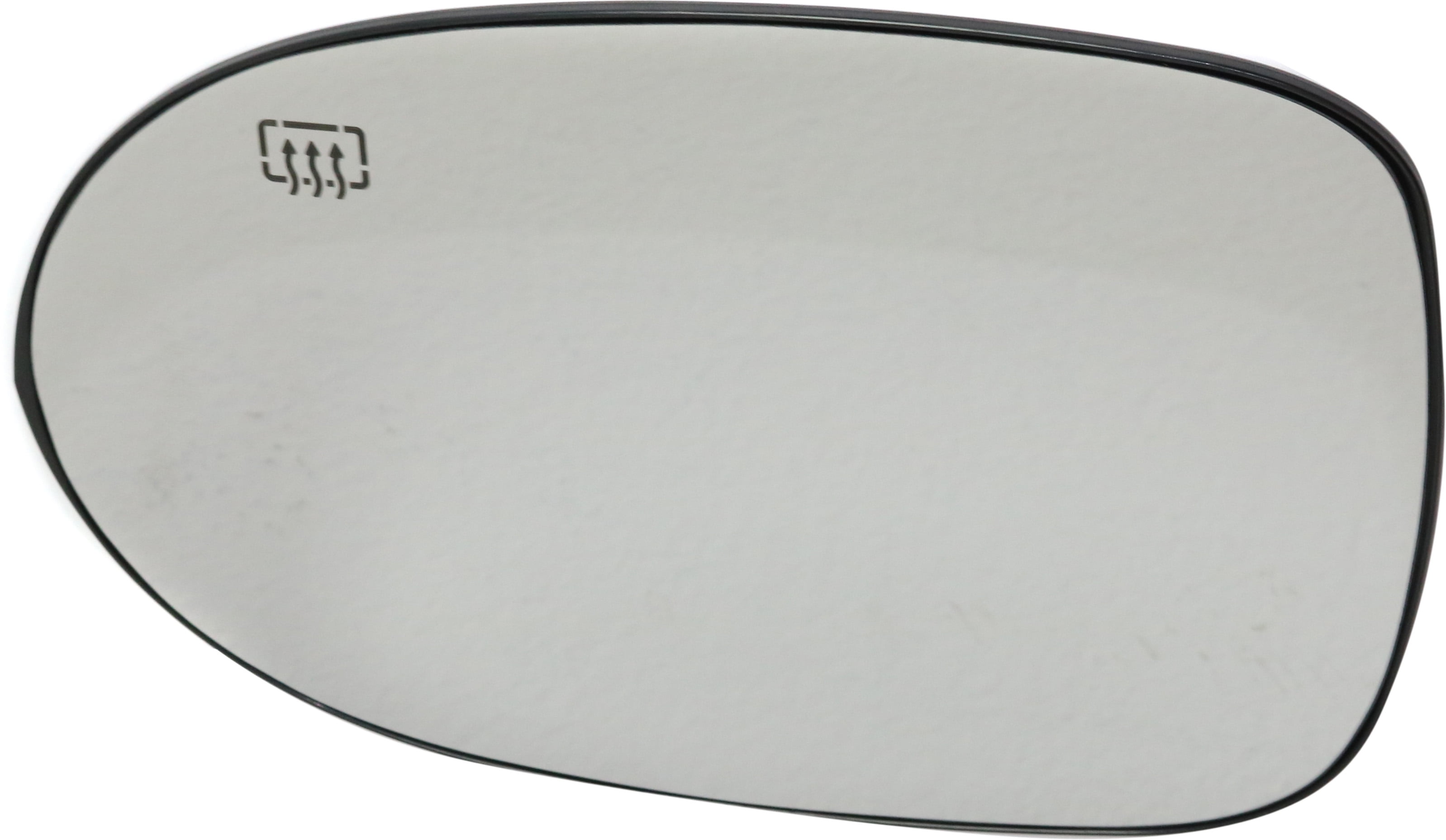 Mirror Glass Compatible With 2007-2017 Jeep Compass 2007-2012 Dodge Caliber Left Driver Side Heated Kool-Vue