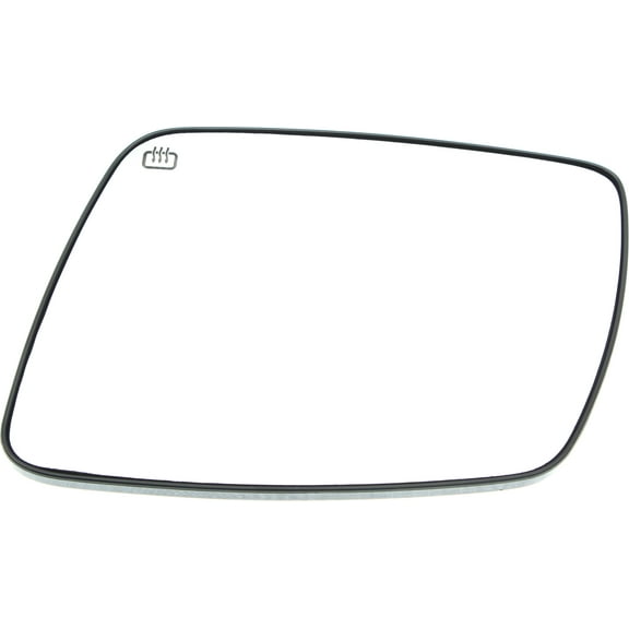 Mirror Glass Compatible With 2009-2018 Dodge Journey Left Driver Side Heated Kool-Vue