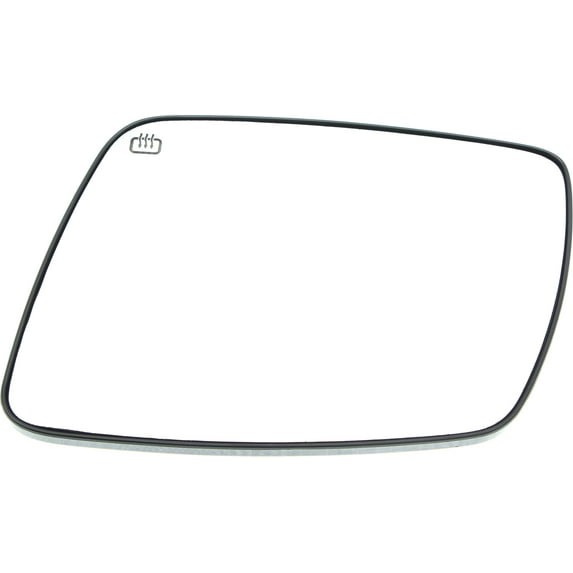 Mirror Glass Compatible With 2009-2018 Dodge Journey Left Driver Side Heated Kool-Vue