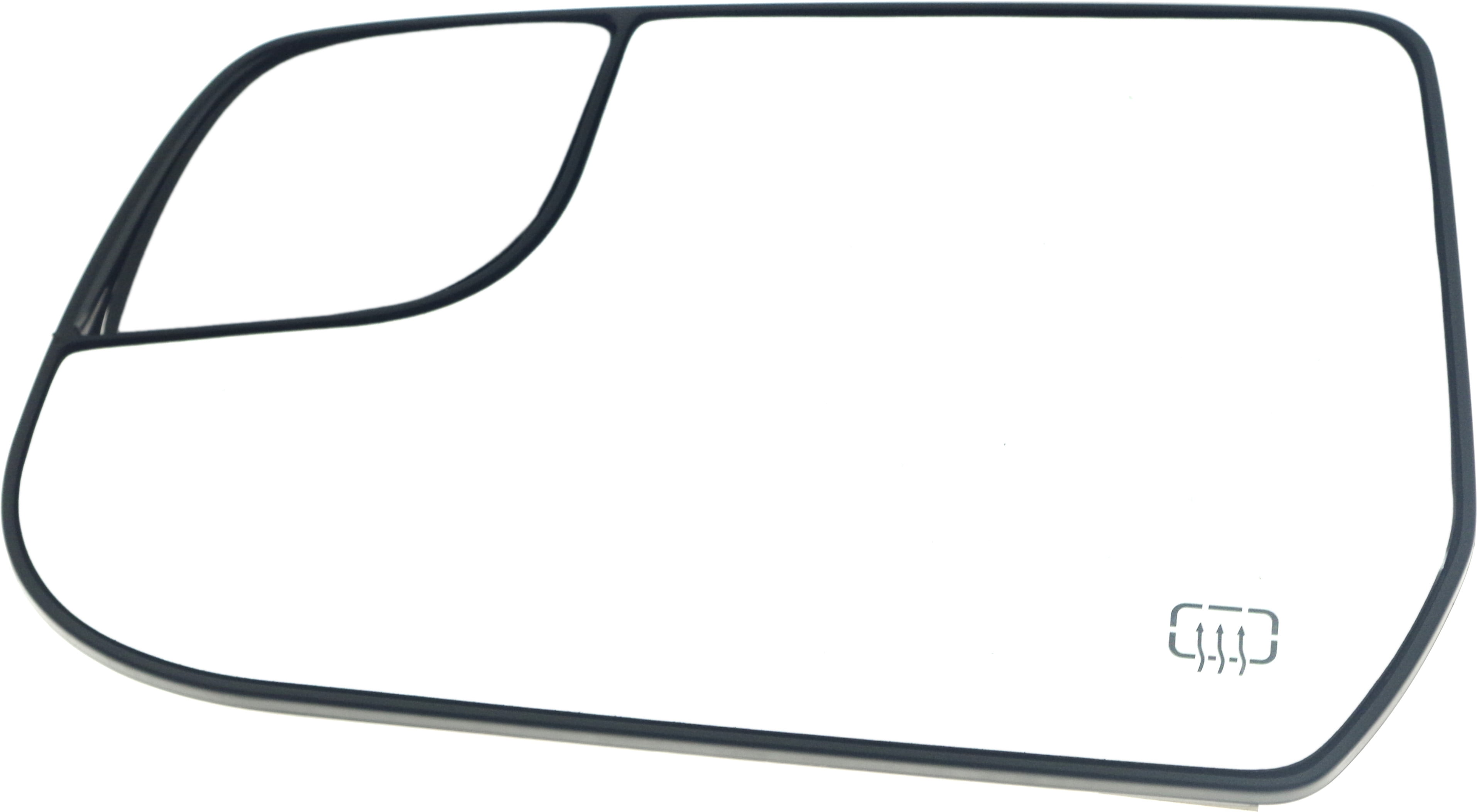 Mirror Glass Compatible With 2010-2017 Chevrolet Equinox Left Driver Side Heated W/ Blind Spot Corner Kool-Vue