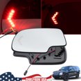 thumbnail image 1 of Mirror Glass Heated Turn Signal Left Side for Chevy GMC Cadillac, 1 of 7