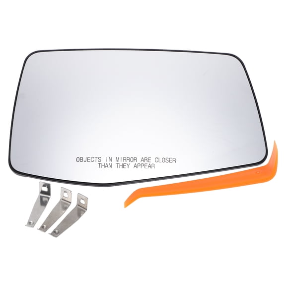 Mirror Glass Replacement W/ Backing Plate for Chevy Silverado 1500 for GMC Sierra 1500 2019-2024 Right Side 1 Set