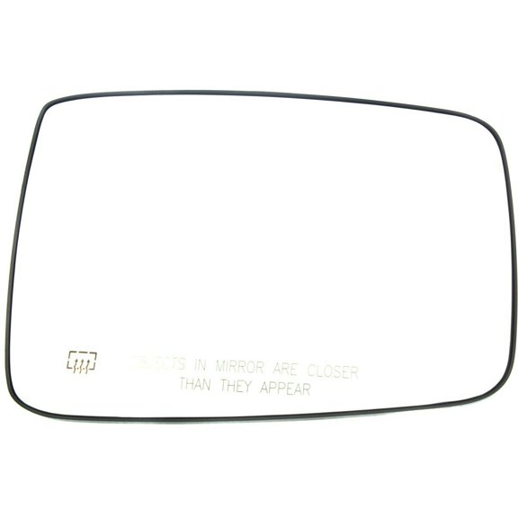 Mirror Glass Right Hand Side Heated For D_odge R_am 1500 2500 Truck Passenger RH Fits select: 2013-2014 RAM 1500 ST, 2012 DODGE RAM 1500 SPORT