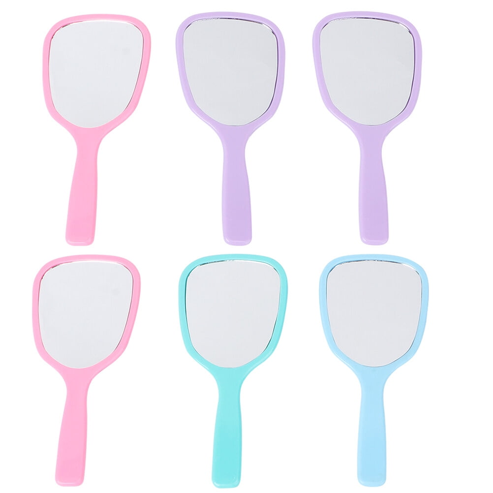Mirror Handheld Makeup Hand Held Mirrors Portable Vintage Magnifying