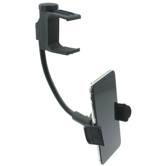 For Nokia C300/C110 - Mirror Holder Car Mount, Rear View Swivel Cradle Stron Grip for Nokia C300/C110 Phones