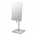 thumbnail image 1 of Minimalist Rectangular Free Standing Mirror Polished Nickel, 1 of 11