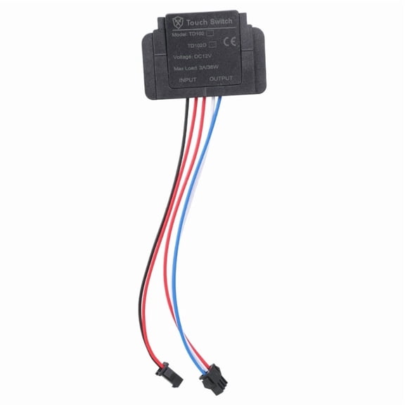 Mirror Lamps Touch-Sensor Dimmer LED Control Modules Isolated Touch-Switch for Bathroom Mirror Stepless Adjustment