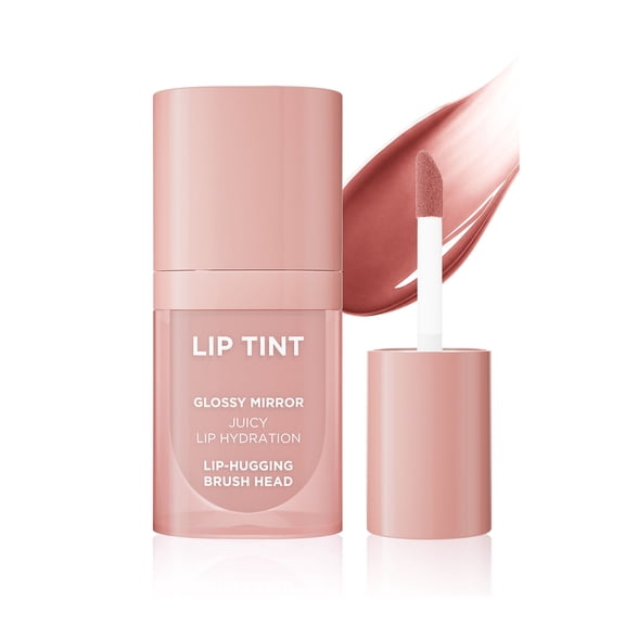 Mirror Lip Gloss Long Lasting Lip Stain, Long-Lasting Hydrating Lightweight Tint with High Color Saturation and Shine Kiss Proof Smudge Proof 24 Hour Wear Creamy Texture for Vibrant Hydrated Lip