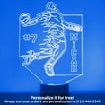 thumbnail image 1 of Mirror Magic Store Basketball Player Color Changing Personalized LED Light with Remote Control, 1 of 8