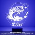thumbnail image 1 of Mirror Magic Store Bass Color Changing Personalized LED Light with Remote Control, 1 of 8