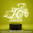 thumbnail image 1 of Mirror Magic Store Bulldozer Color Changing Personalized LED Light with Remote Control, 1 of 8