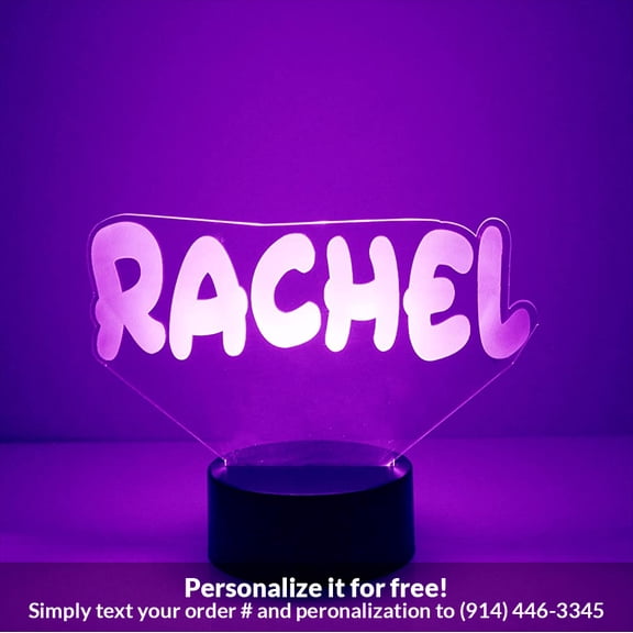 Mirror Magic Store Custom Name - Extra Fruity Color Changing Personalized LED Light with Remote Control