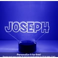 thumbnail image 1 of Mirror Magic Store Custom Name - Skater Font Color Changing Personalized LED Light with Remote Control, 1 of 7