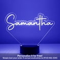 thumbnail image 1 of Mirror Magic Store Custom Name - Style 20 Color Changing Personalized LED Light with Remote Control, 1 of 8