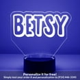 thumbnail image 1 of Mirror Magic Store Custom Name - Style 24 Color Changing Personalized LED Light with Remote Control, 1 of 8