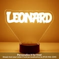 thumbnail image 1 of Mirror Magic Store Custom Name - Style 26 Color Changing Personalized LED Light with Remote Control, 1 of 8