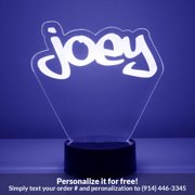Mirror Magic Store Custom Name - Style 28 Color Changing Personalized LED Light with Remote Control