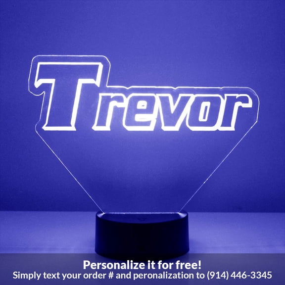 Mirror Magic Store Custom Name - Style 35 Color Changing Personalized LED Light with Remote Control