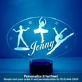 thumbnail image 1 of Mirror Magic Store Dancers Color Changing Personalized LED Light with Remote Control, 1 of 8