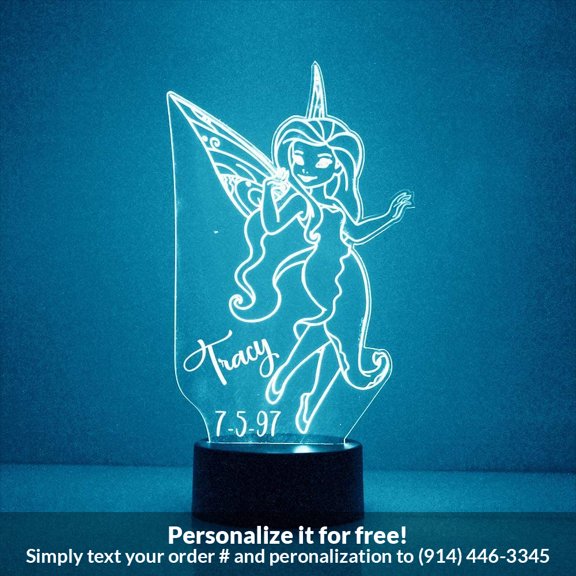 Mirror Magic Store Fairy Color Changing Personalized LED Light with Remote Control