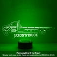 thumbnail image 1 of Mirror Magic Store Flatbed Tow Truck Color Changing Personalized LED Light with Remote Control, 1 of 8