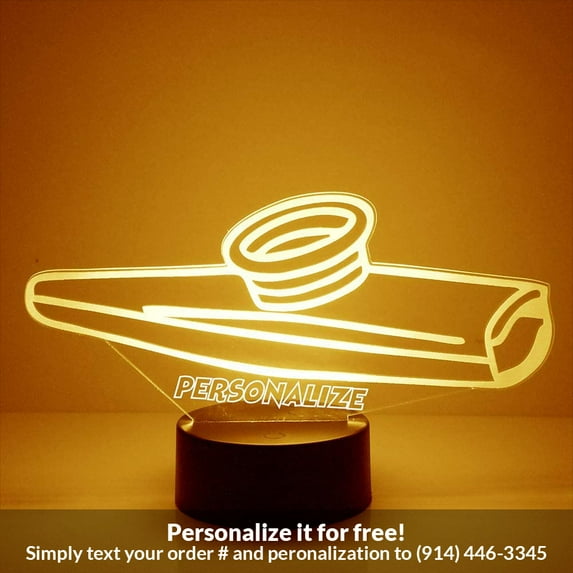 Mirror Magic Store Kazoo Color Changing Personalized LED Light with Remote Control