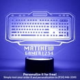 thumbnail image 1 of Mirror Magic Store PC Keyboard Color Changing Personalized LED Light with Remote Control, 1 of 8