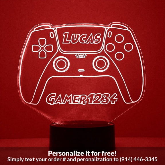 Mirror Magic Store PS5 Controller Color Changing Personalized LED Light with Remote Control