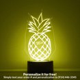 thumbnail image 1 of Mirror Magic Store Pineapple Color Changing Personalized LED Light with Remote Control, 1 of 8