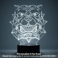 thumbnail image 1 of Mirror Magic Store Pitbull Color Changing Personalized LED Light with Remote Control, 1 of 8