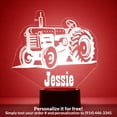 thumbnail image 1 of Mirror Magic Store Tractor Color Changing Personalized LED Light with Remote Control, 1 of 8