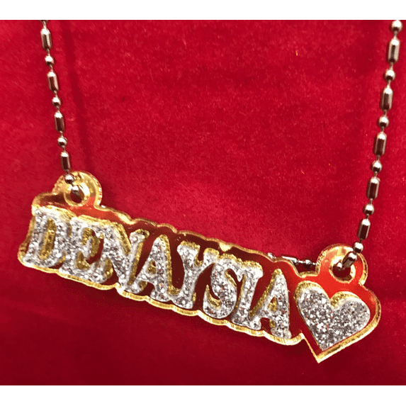 Mirror Mania Chain Necklaces, Nickel, 30 Inches