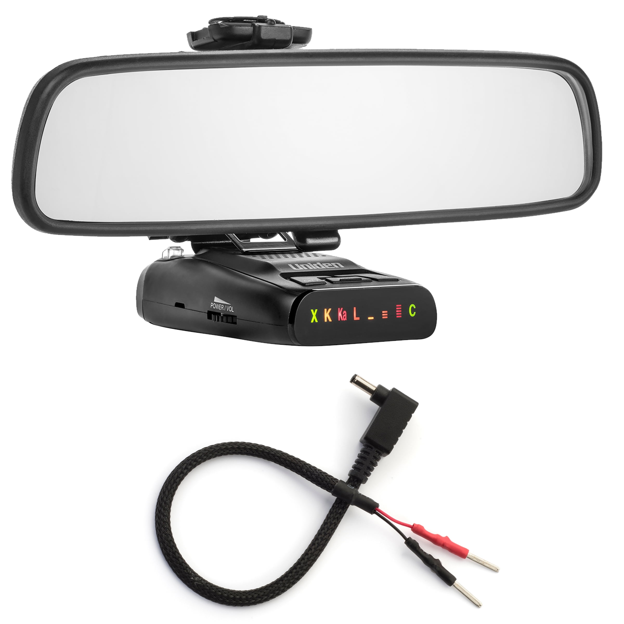Radar Mount Mirror Mount + Mirror Wire Uniden Radar Detectors DFR1 DFR3