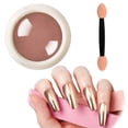 thumbnail image 1 of Mirror Nail Powder #06 - Super Bright Local Gold Solid Mirror Nail Powder, Electroplating Chrome Pigment, Nail Powder Easter Mother'S Day Stive Nail Makeup Organizers, 1 of 9