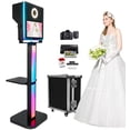 thumbnail image 1 of Photo Booth with Printer and Camera, DSLR Photo Booth 15.6 inch Touch Screen Selfie Portable Photobooth Machine RGB Light Stand for Events Wedding Birthday School Party, 1 of 9