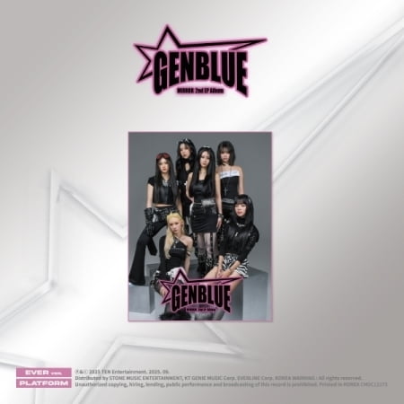 Genblue - Mirror - Poca QR Photocard - incl. 2 Photocards - Music & Performance - CD