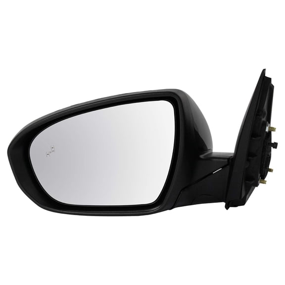 Mirror Power Folding Heated Turn Signal Blind Spot Monitor PTM LH Side US Built MRA08089
