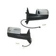 thumbnail image 1 of Mirror Set - Compatible with 2013 - 2018 Ram 2500 - Replacement, 1 of 5