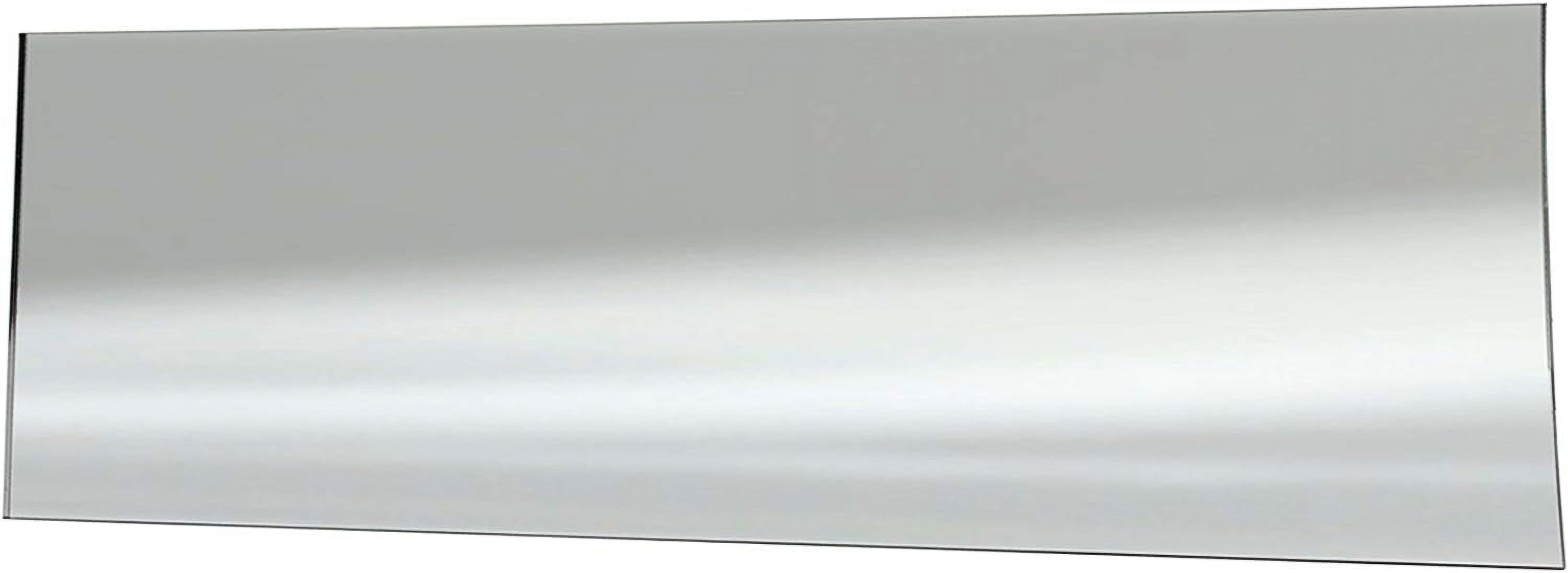 Mirror Sheet 12" X 24" With Square Corners Reflective Frameless