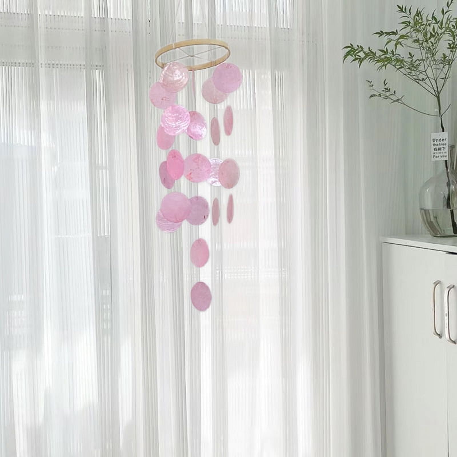 Mirror Shell Wind Chimes Girl Dream DIY Shell Wind Chimes Windowsill