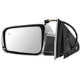 thumbnail image 1 of Mirror Side View Power Heated Chrome LH Left Driver Side for Chevy GMC MRA06652, 1 of 1