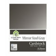 thumbnail image 1 of Mirror Steel Gray Cardstock - 8.5 x 11 inch - .012" Thick - 10 Sheets - Clear Path Paper, 1 of 9