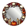 thumbnail image 1 of Mirror Sticker - Halloween Window Clings Self Adhesive Static Decals For Glass Doors Bathroom & Bedroom Wall Decor - Household Pendant - Hangs, 1 of 6