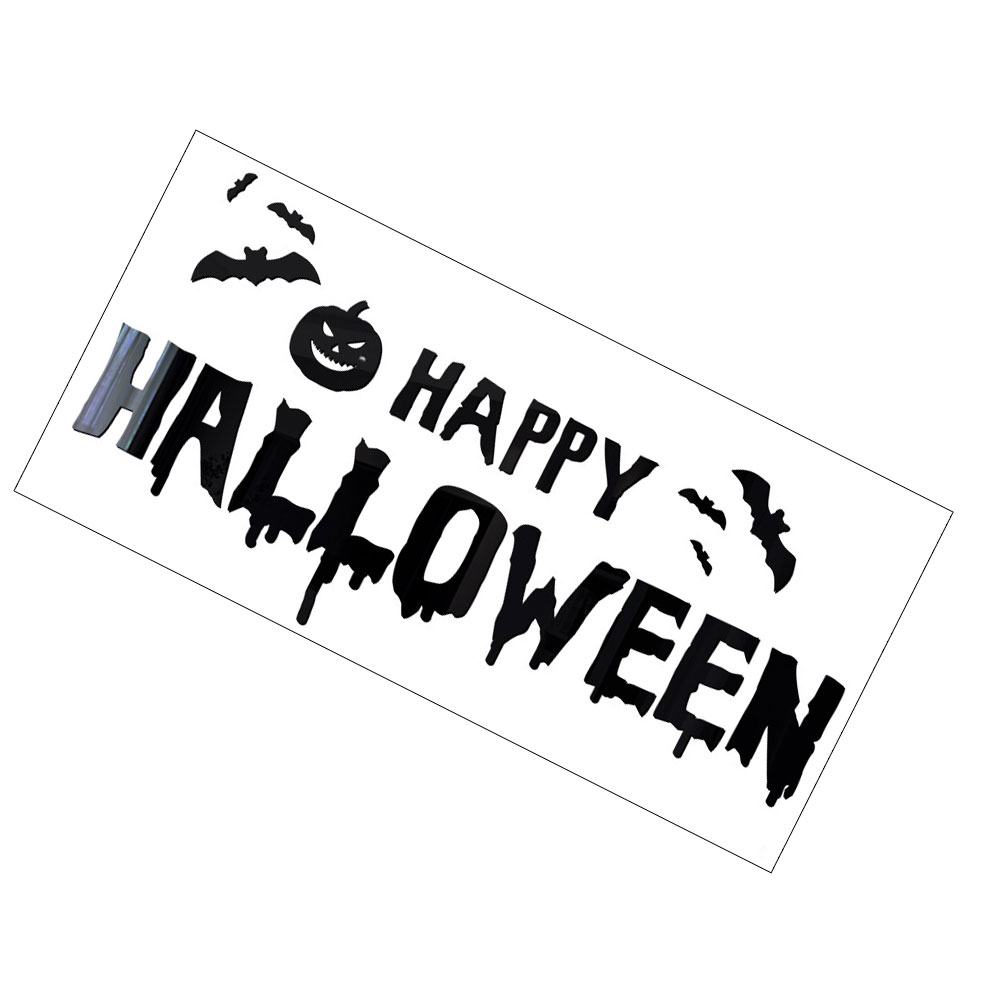 Mirror Stickers Happy Wall Decals Window Stickers Murals Posters