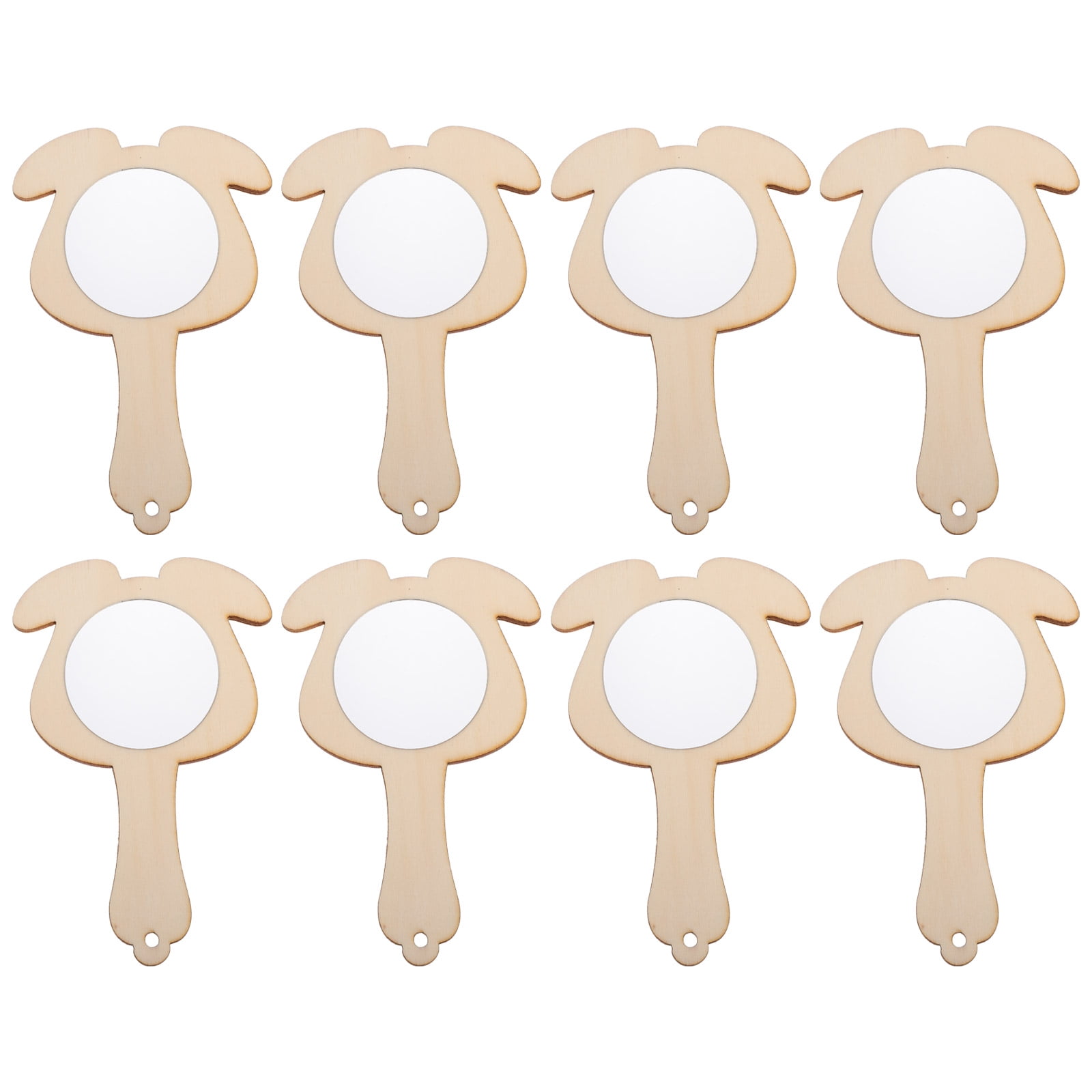 Mirror Toys Mirrors Kids Bath Wood Arts Makeup Time Hand Toddlers