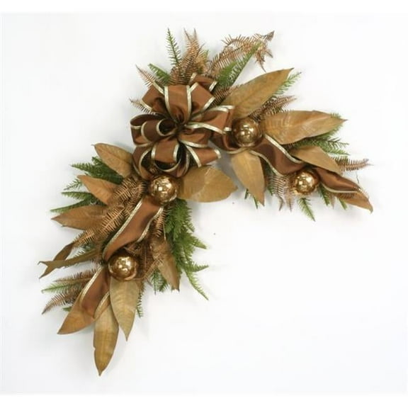 Mirror Trim Shape - Bronze Green Matches Arrangement