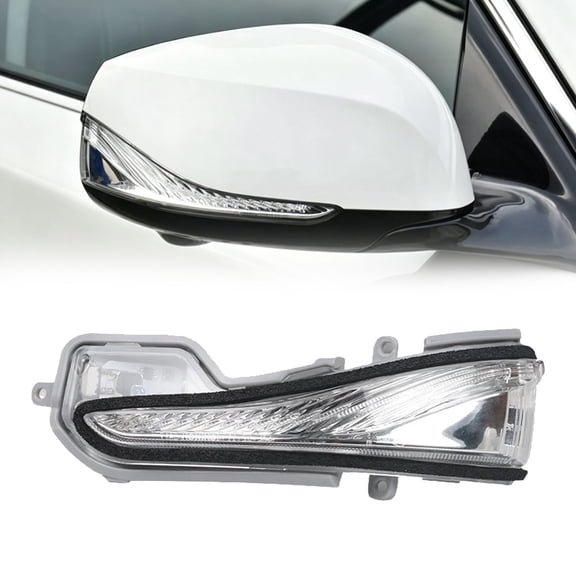 Mirror Turn Signal LED Light For Infiniti QX50 QX60 2016-2020, Puddle Light & Running Parking Light, Side Door Mirror Turn Signal Lamp Indicator-B-Left Driver Side